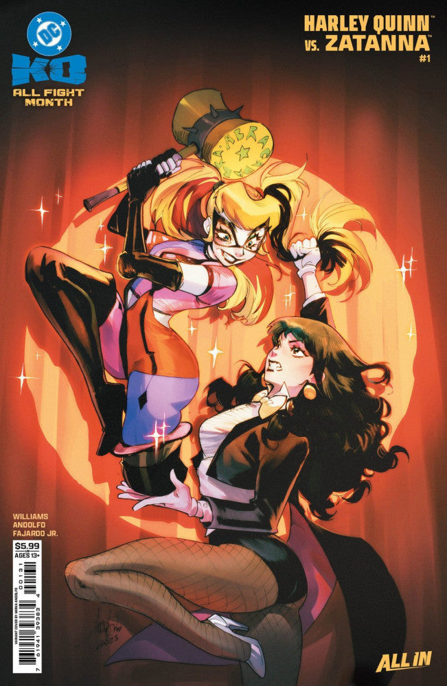DC K.O. Harley Quinn vs Zatanna #1D image 0