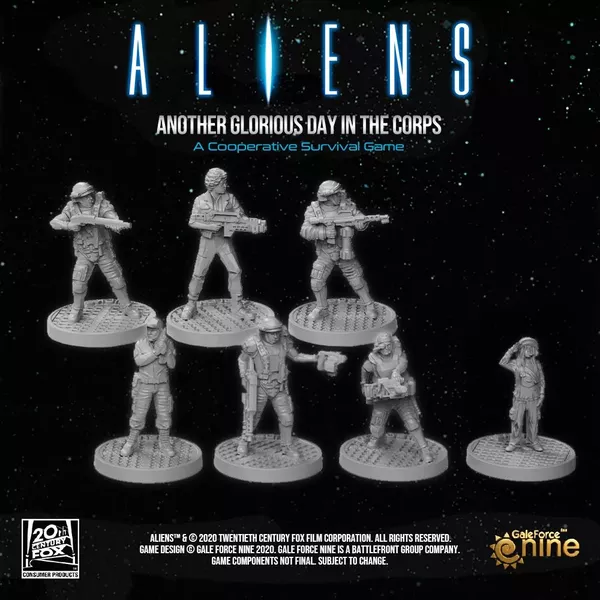 Aliens: Another Glorious Day in the Corps Board Game image 2