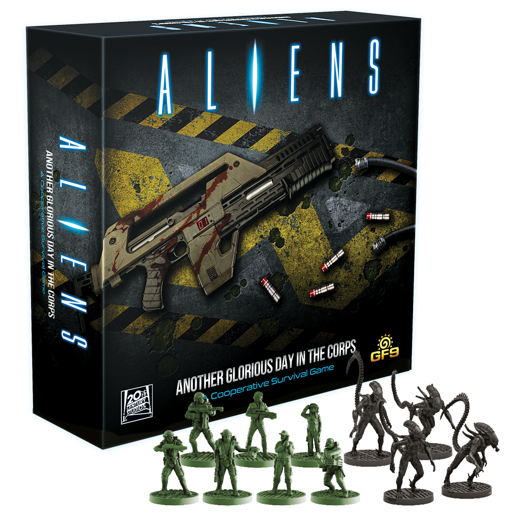 Aliens: Another Glorious Day in the Corps Board Game image 0