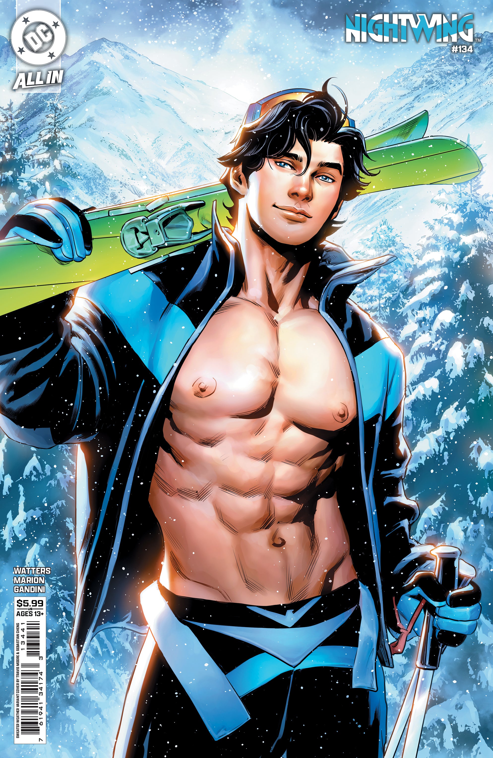 Nightwing #134D (Sweater Weather Variant) image 0