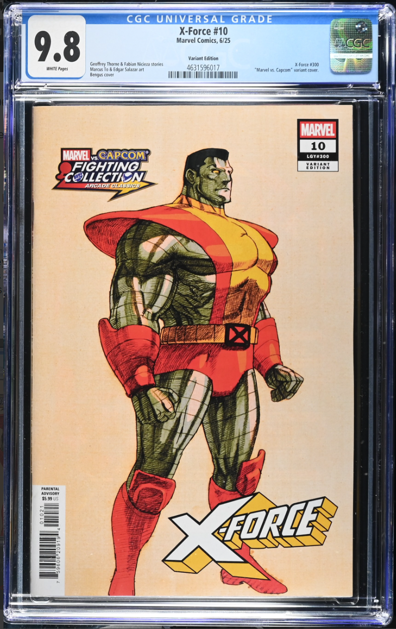 X-Force #10 (Marvel Vs Capcom Variant) CGC 9.8 image 0