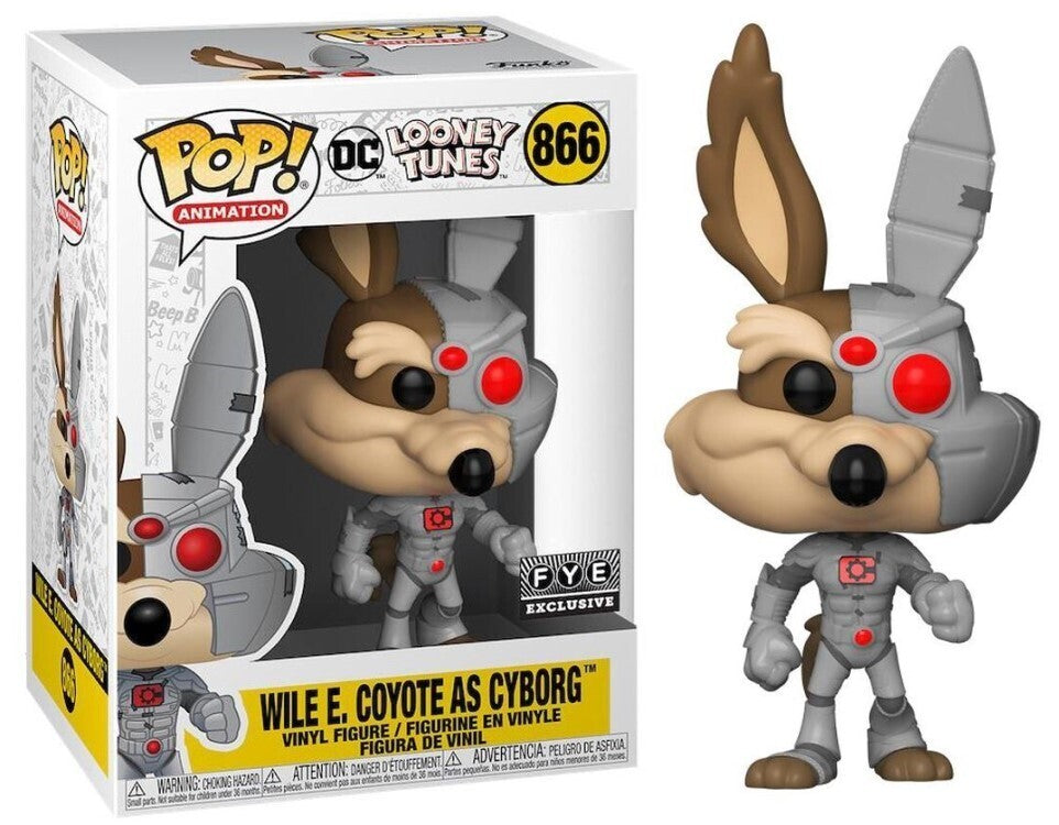 DC Looney Tunes - Wile E. Coyote As Cyborg #886 (FYE Exclusive) image 0