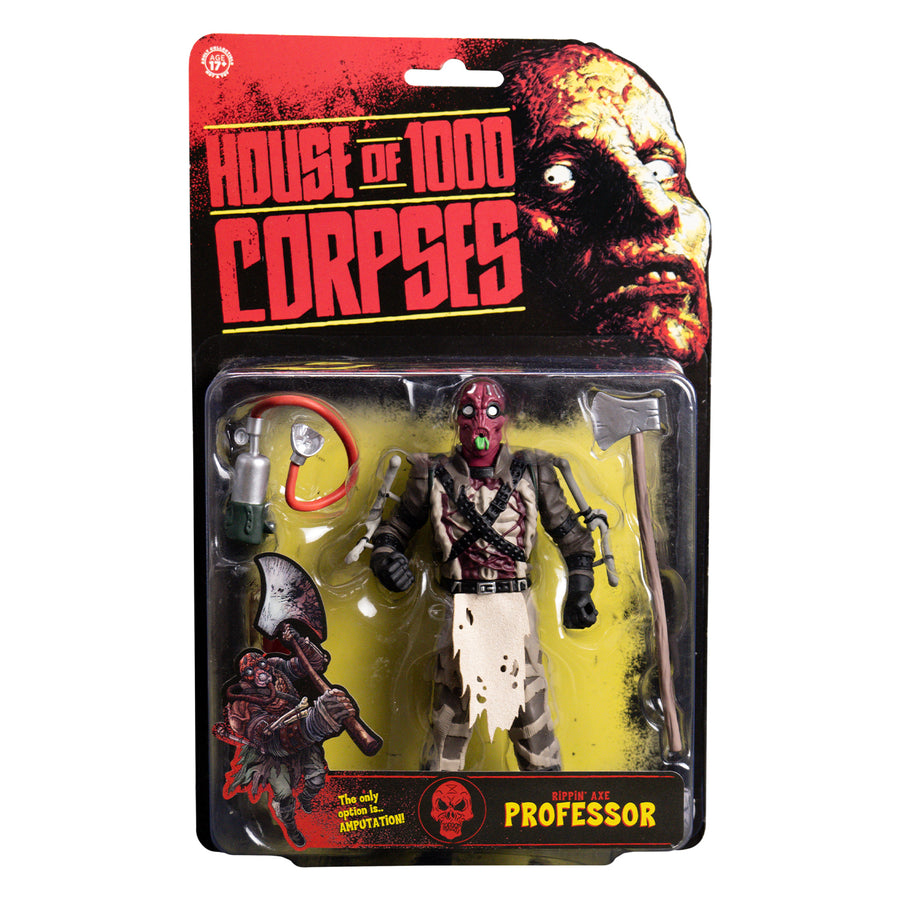 House of 1000 Corpses - Rippin' Axe Professor - 5" Action Figure image 0