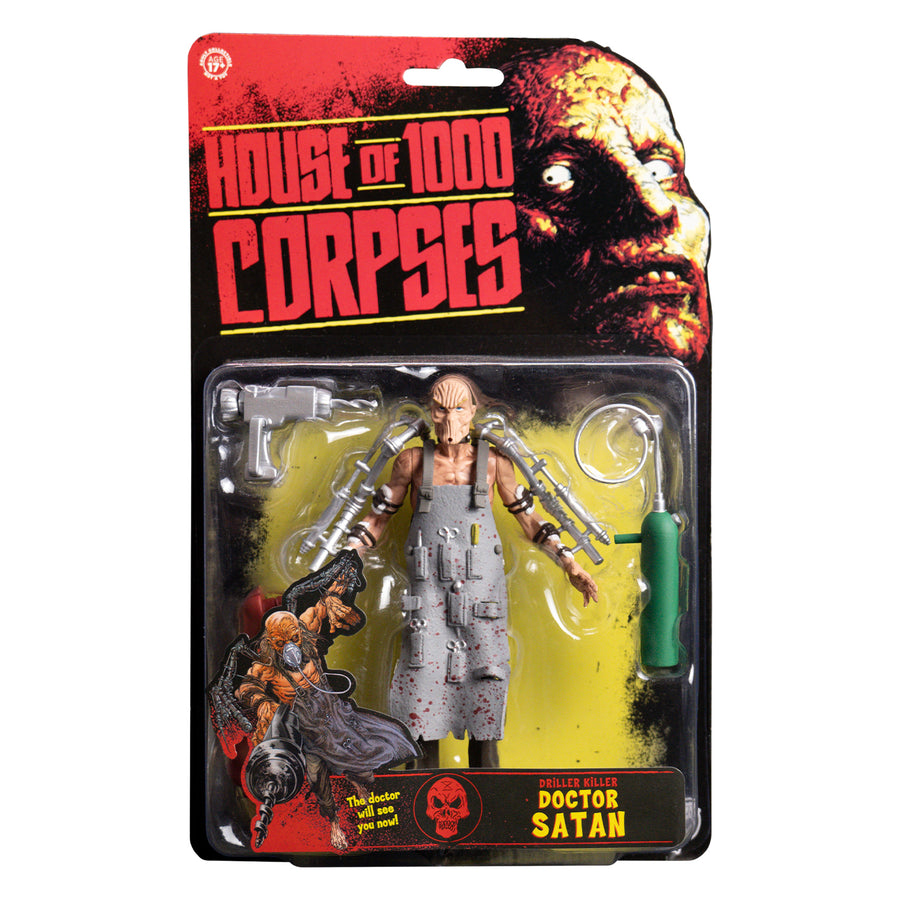 House of 1000 Corpses - Driller Killer Doctor Satan - 5" Action Figure image 0
