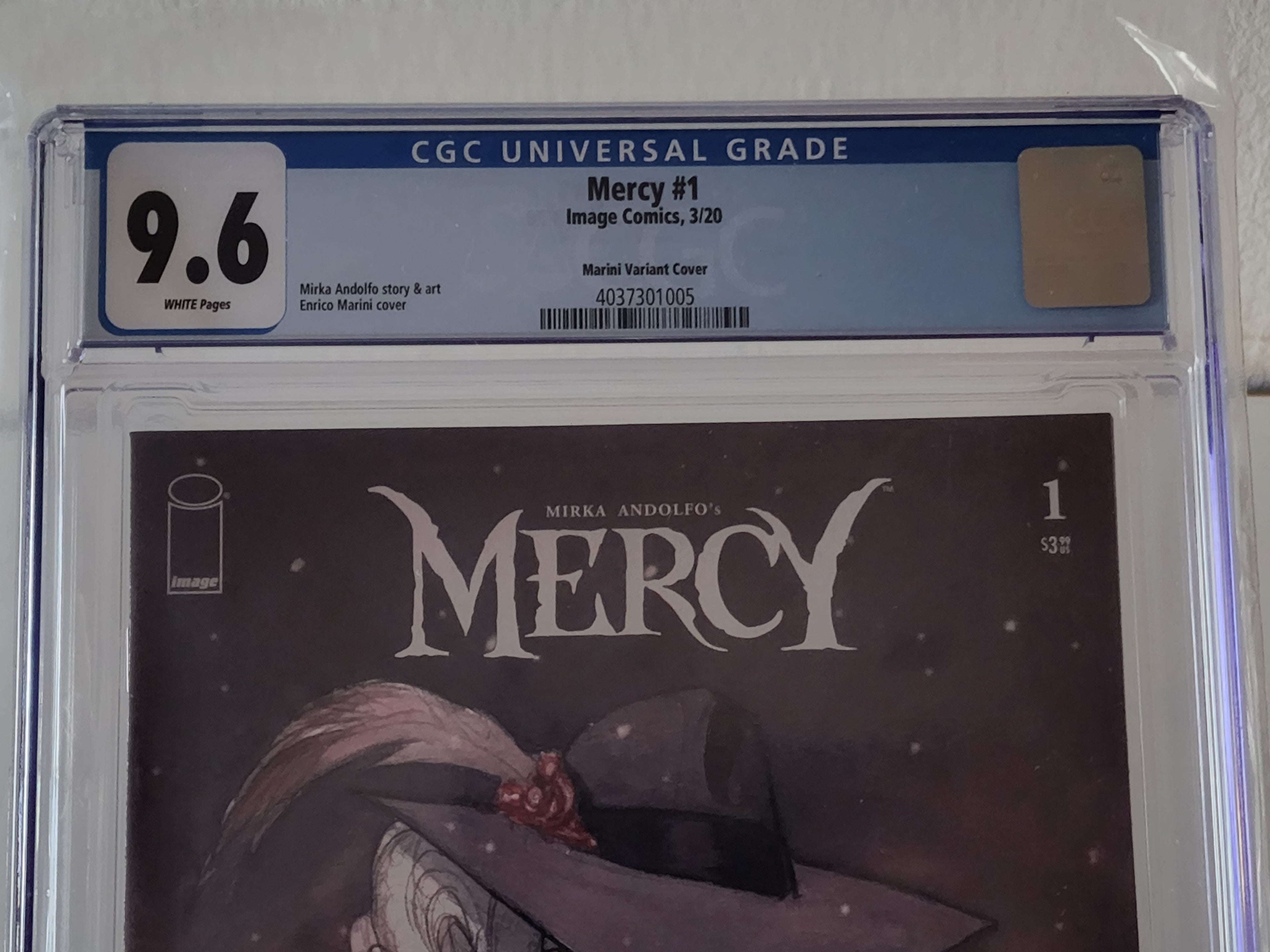 Mercy #1 (Marini Variant) [CGC 9.6] image 1