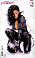 Comic book cover featuring a character in a black suit with a white background
