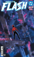 Comic book cover of 'Absolute Flash' featuring a character in red and black attire.