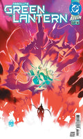 Comic book cover of Absolute Green Lantern with vibrant colors and dynamic design.