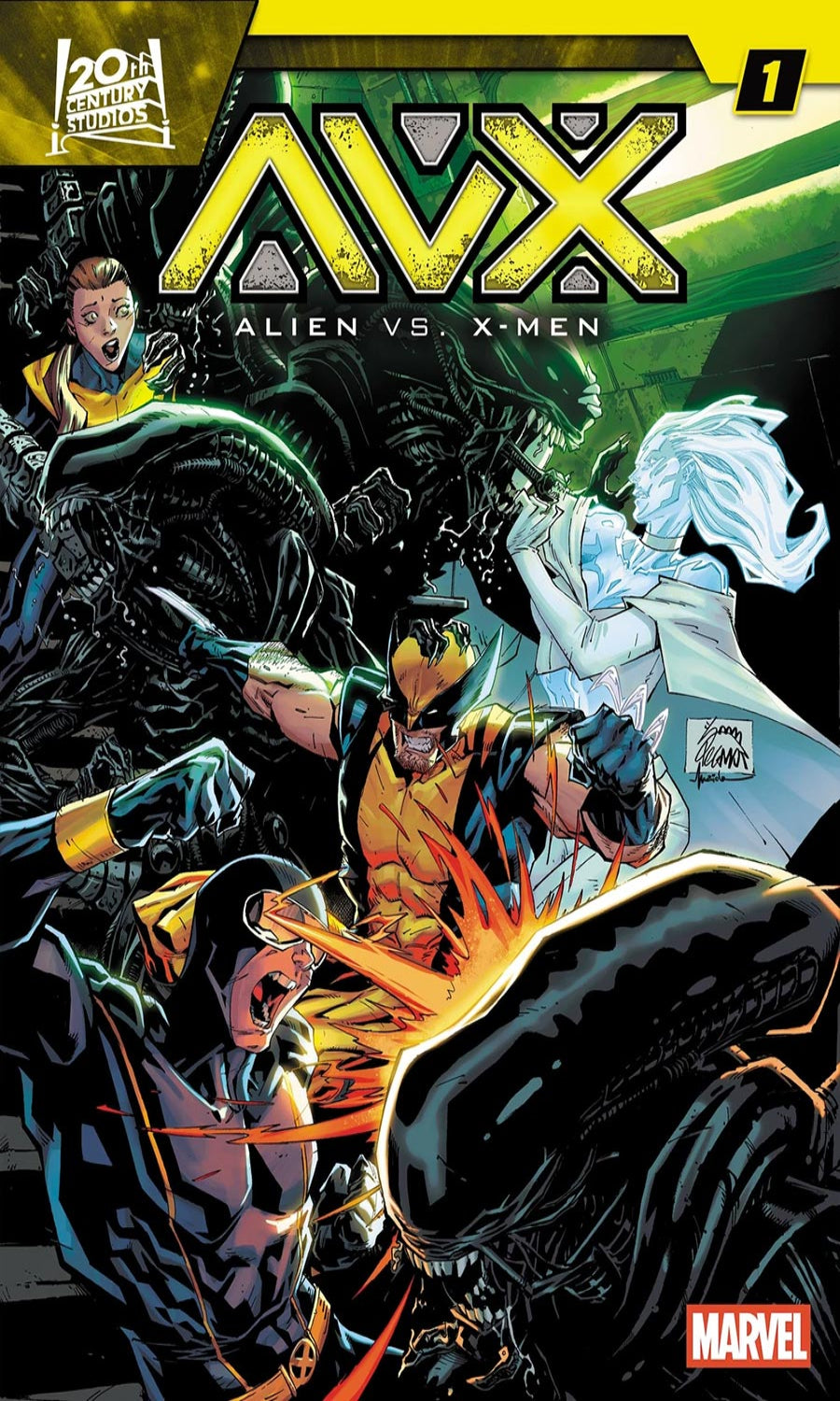 Alien vs X-Men #1