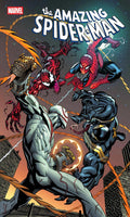 Comic book cover featuring Spider-Man and Venom with Marvel logo
