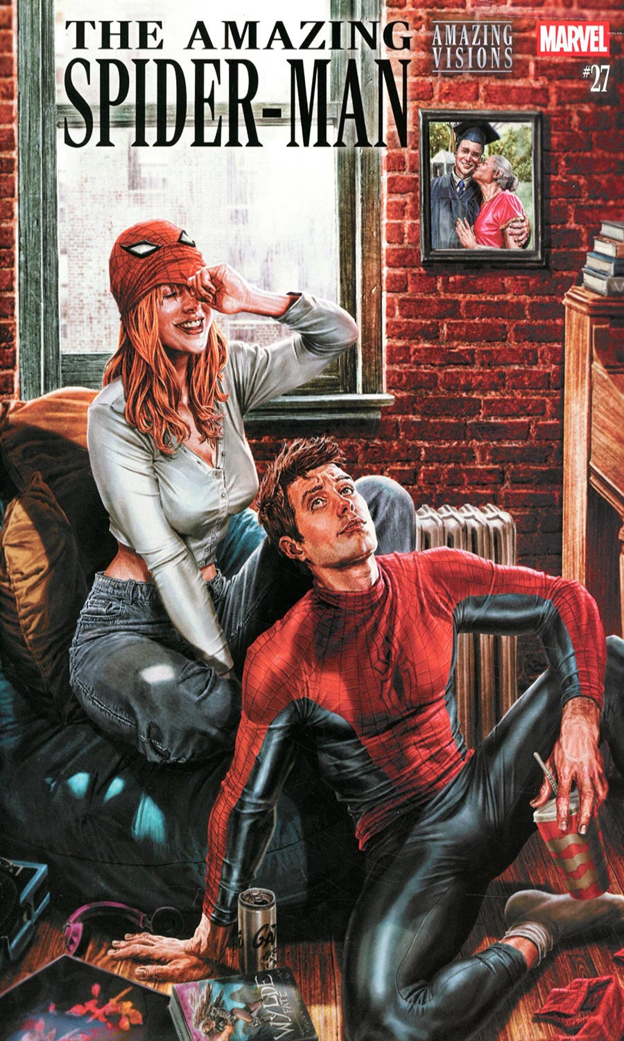 Amazing Spider-Man #27D (Amazing Visions Variant)