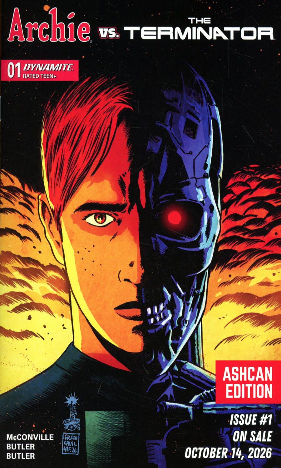 Archie vs The Terminator #1 (Ashcan Variant)