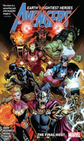 Comic book cover featuring superhero characters with vibrant colors and dynamic poses.