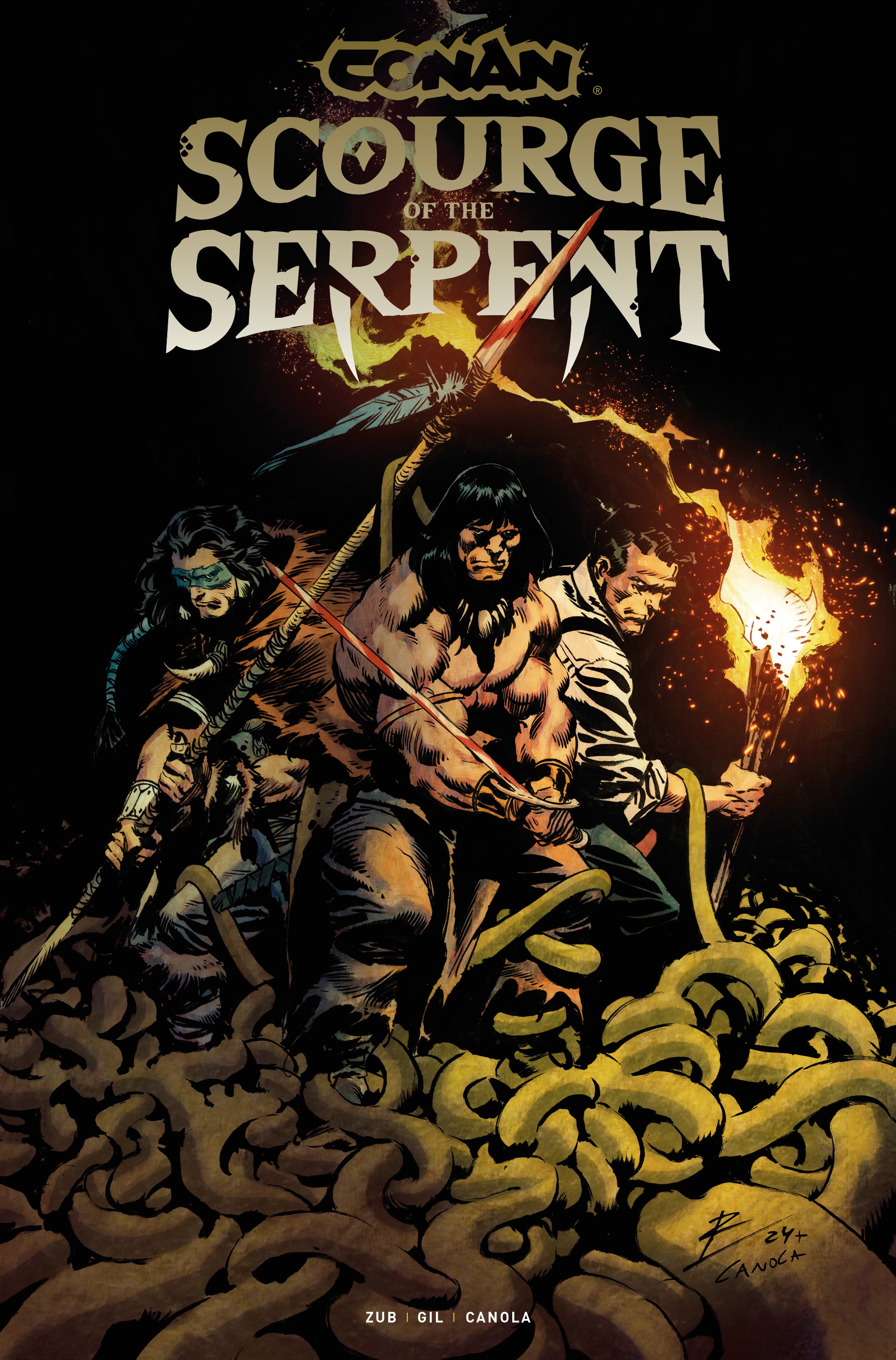 Conan The Barbarian Scourge Of The Serpent #4