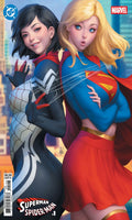 DC Marvel Superman Spider-Man #1M (Supergirl & Silk Card Variant)