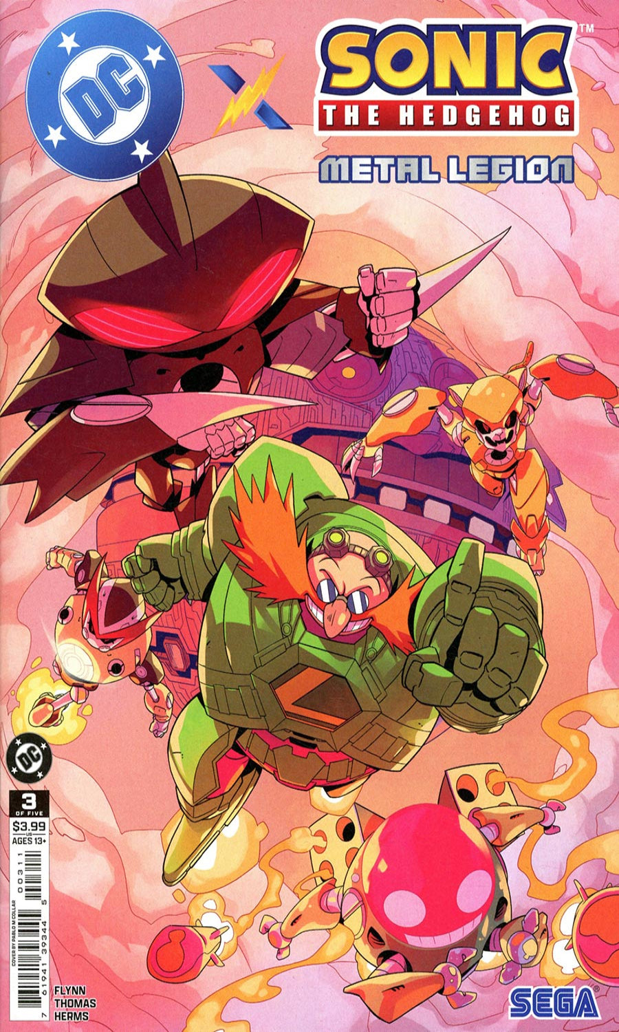 DC x Sonic The Hedgehog Metal Legion #3