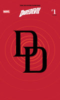 Marvel Daredevil comic book cover with logo on red background