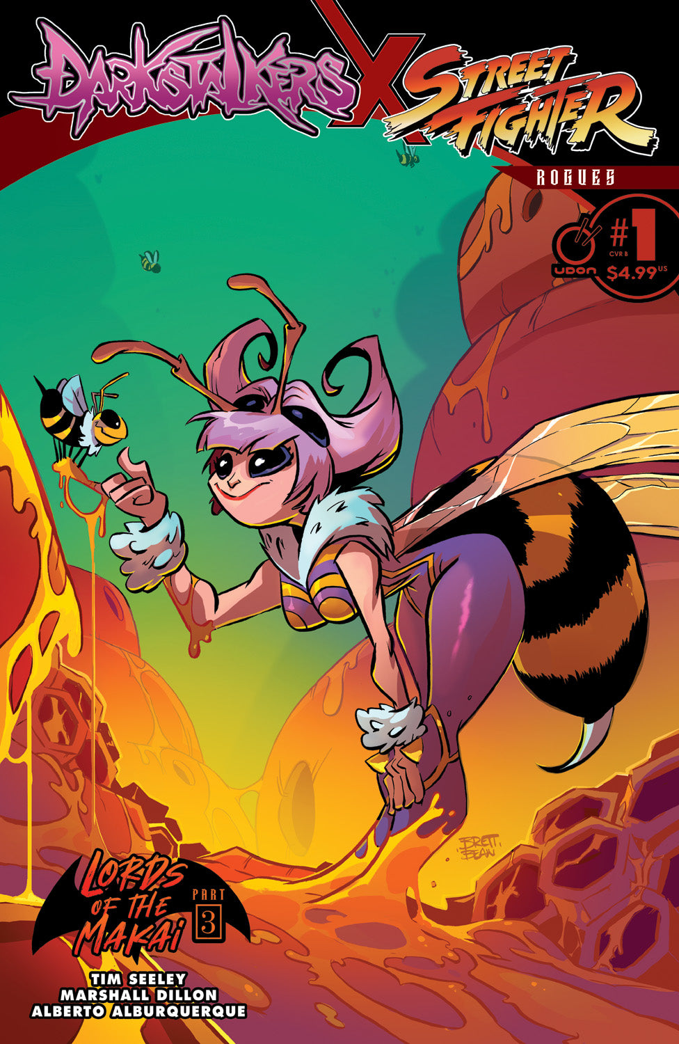 Darkstalkers x Street Fighter Rogues #1B