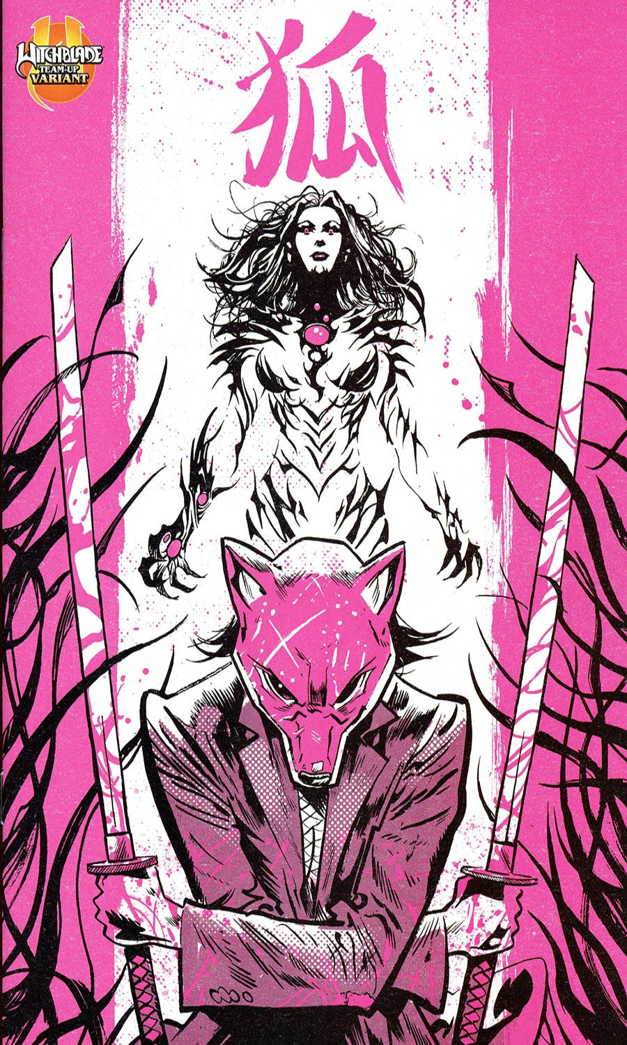Exquisite Corpses Fox Mask Killer #1I (Witchblade Team-Up Variant)