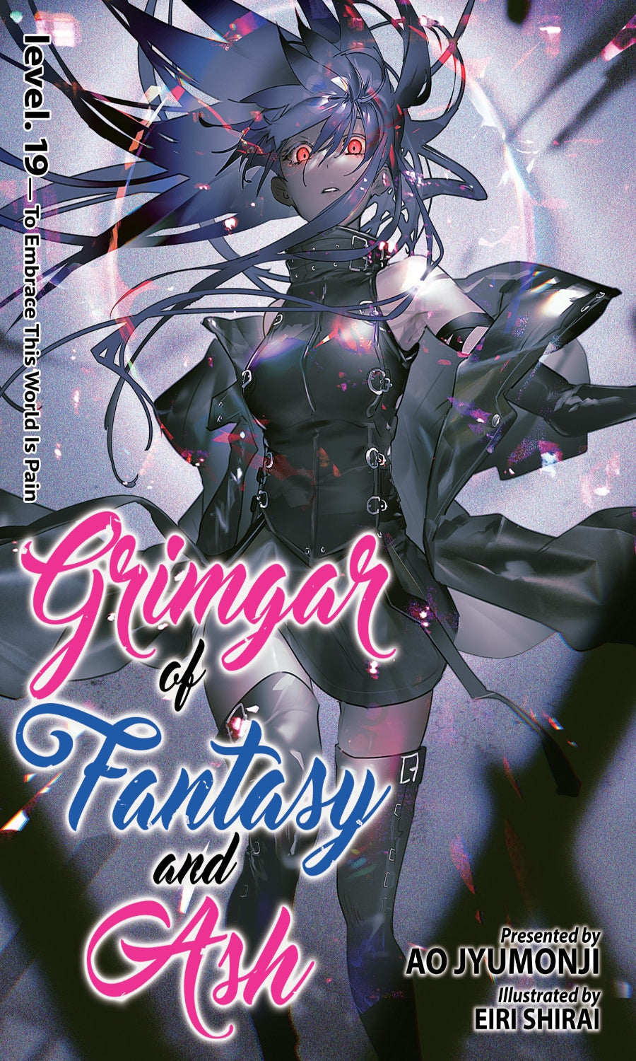 Cover of 'Grimgar of Fantasy and Ash' with an anime-style character and title text.