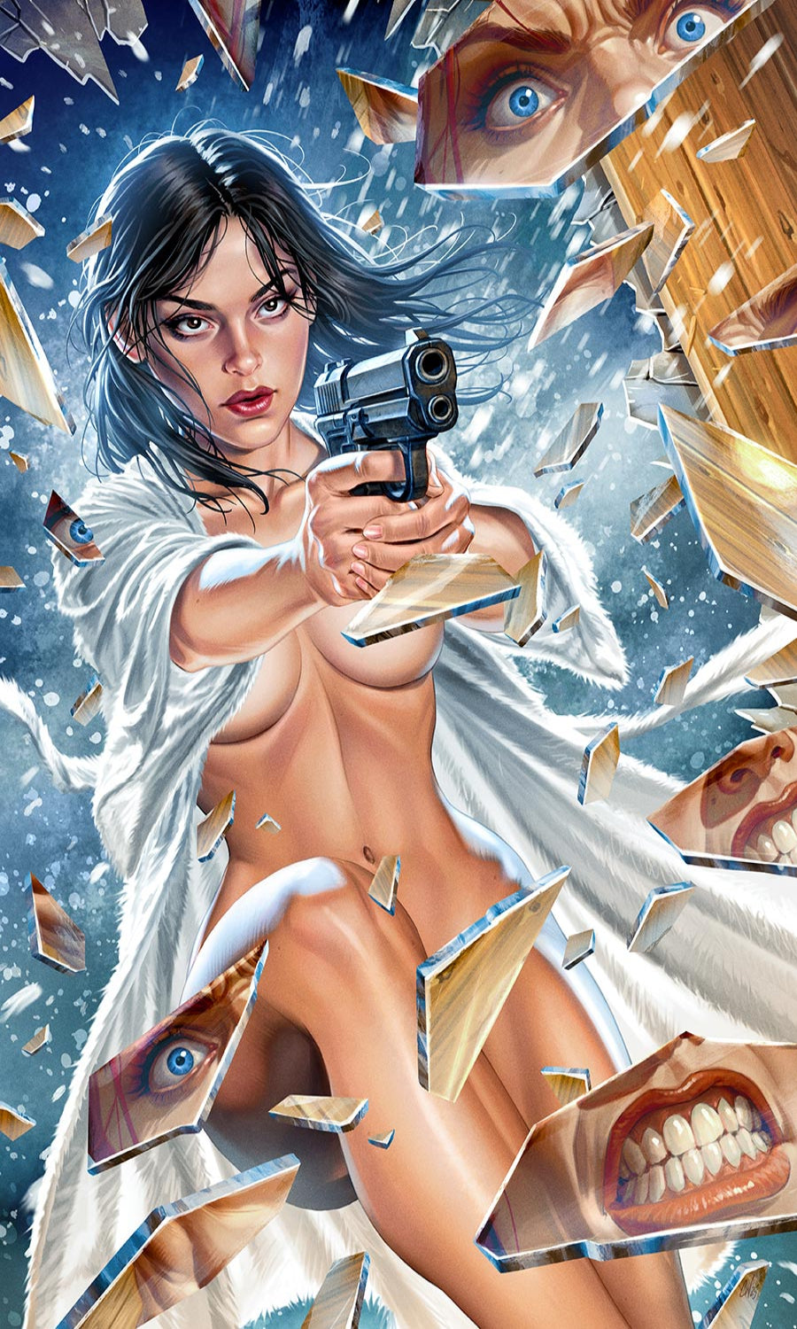 Gun Honey Doubles Down #3L (Virgin Variant)
