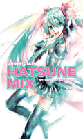 Cover of 'Unofficial Hatsune Mix' with character design and text on a white background