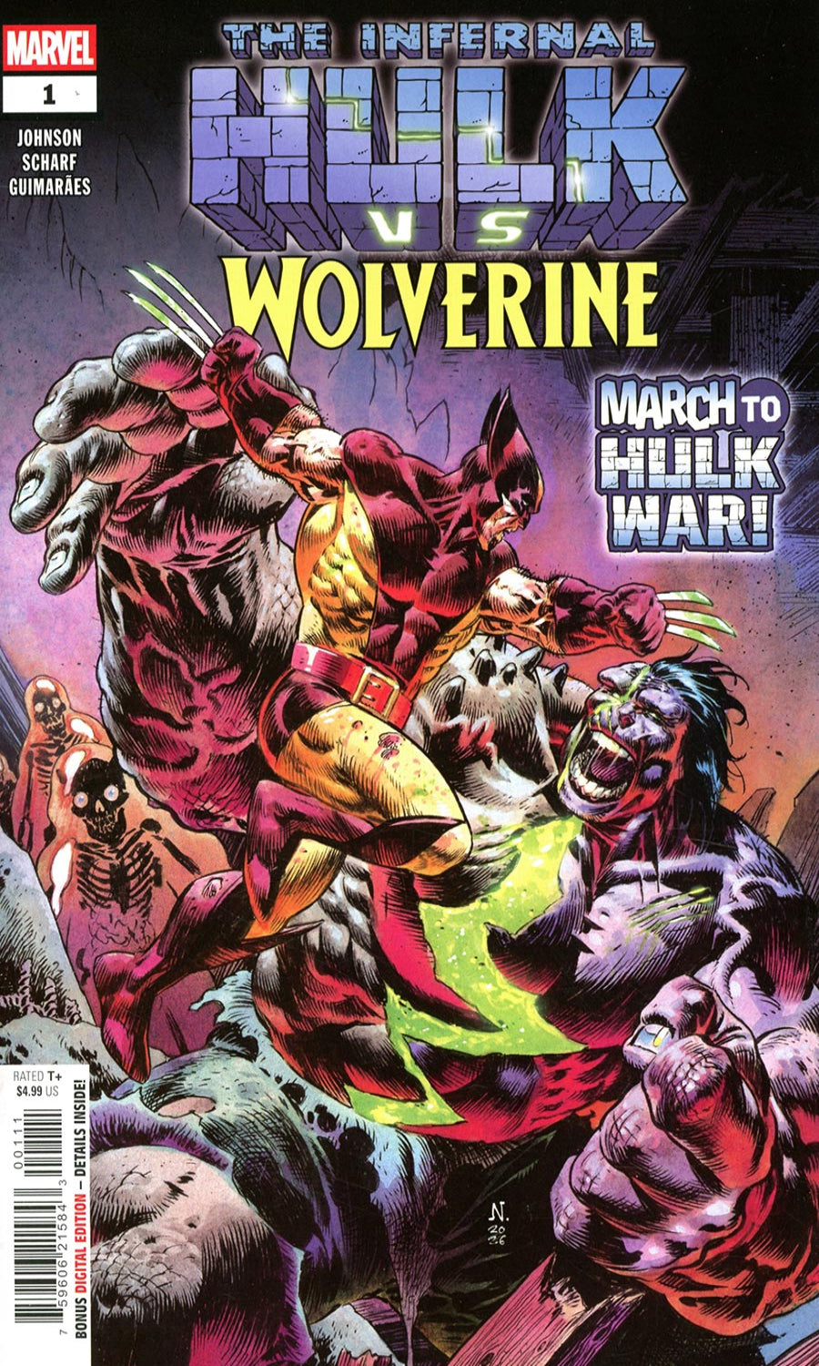 Infernal Hulk vs Wolverine #1