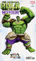 Infernal Hulk vs Wolverine #1B (Marvel Tokon Fighting Souls Variant)