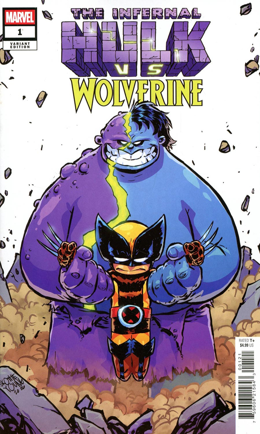 Infernal Hulk vs Wolverine #1C