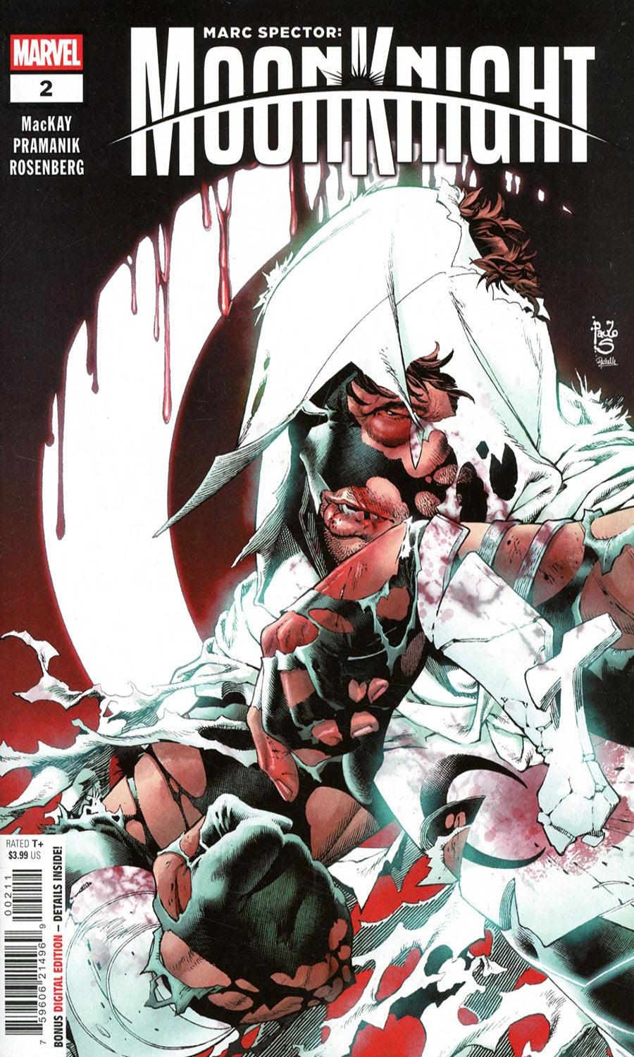 Comic book cover featuring a superhero in a dynamic pose with a dark background