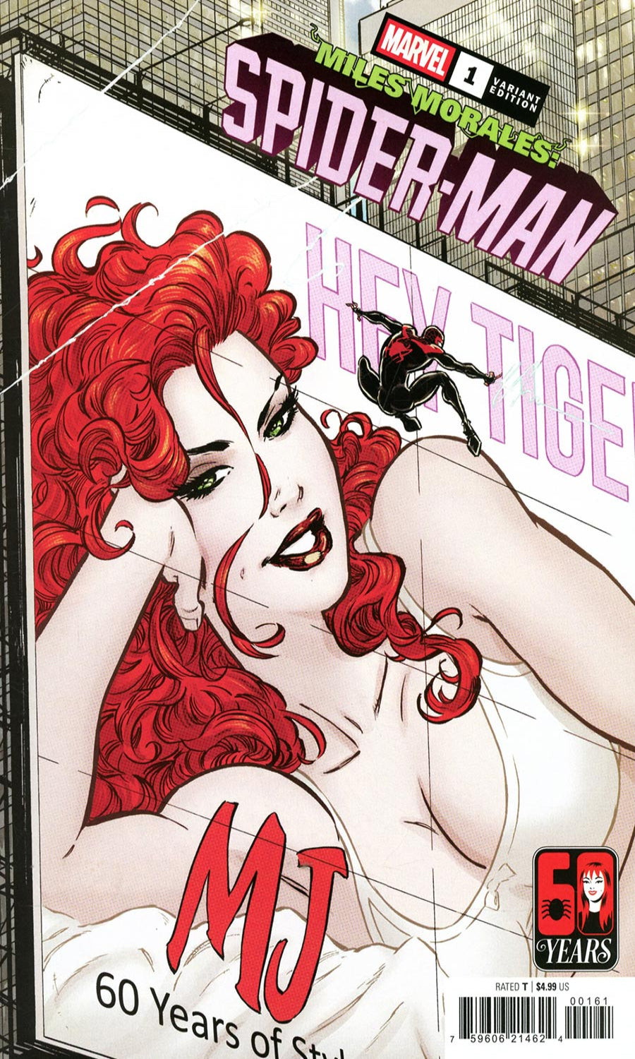Miles Morales Spider-Man #1B (Mary Jane Watson Variant)