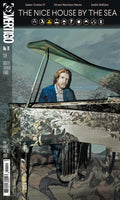 Comic book cover for Vertigo No. 11, featuring illustrated artwork of a man seated at a large piano in a coastal landscape.