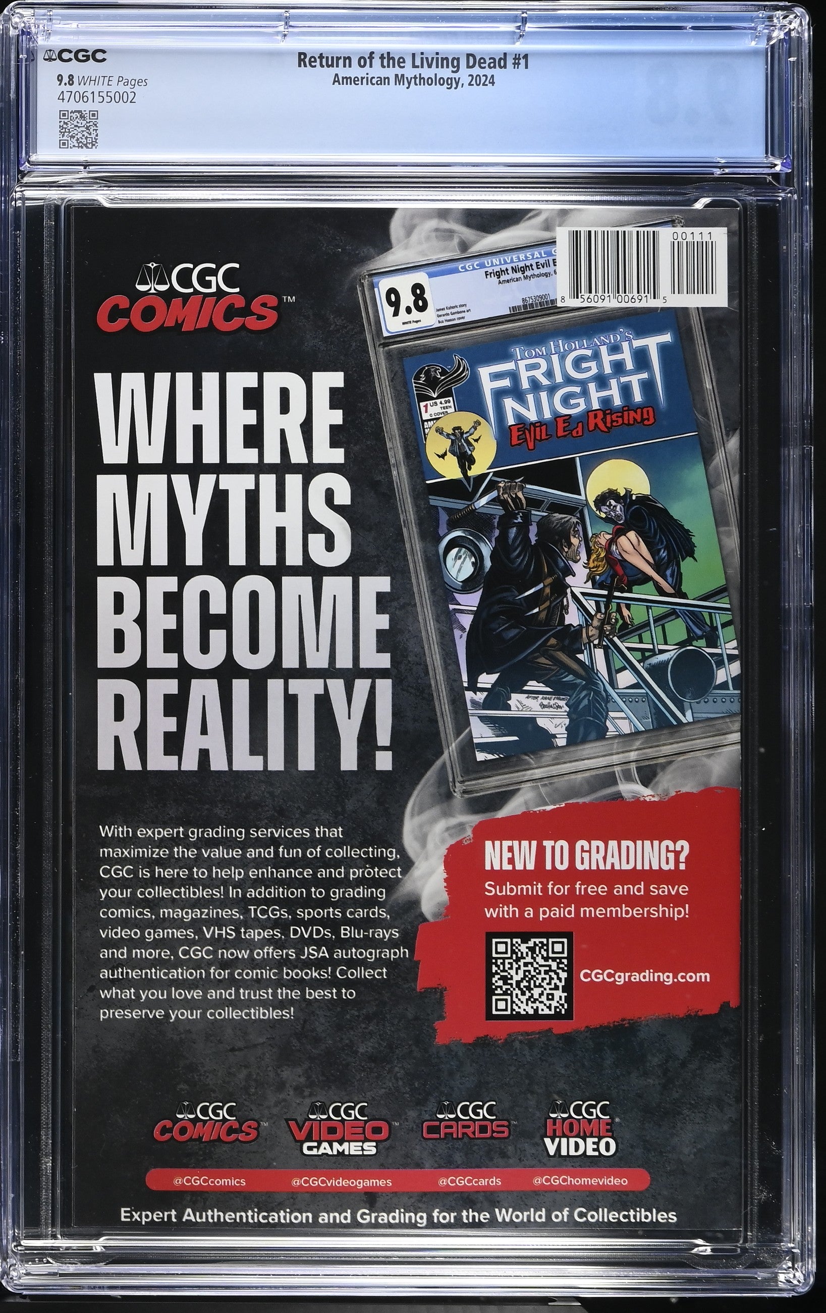 Return of the Living Dead #1 CGC 9.8