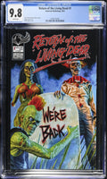 Comic book cover of 'Return of the Living Dead' with CGC grading label