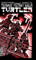 Cover of 'Teenage Mutant Ninja Turtles' with red and black design