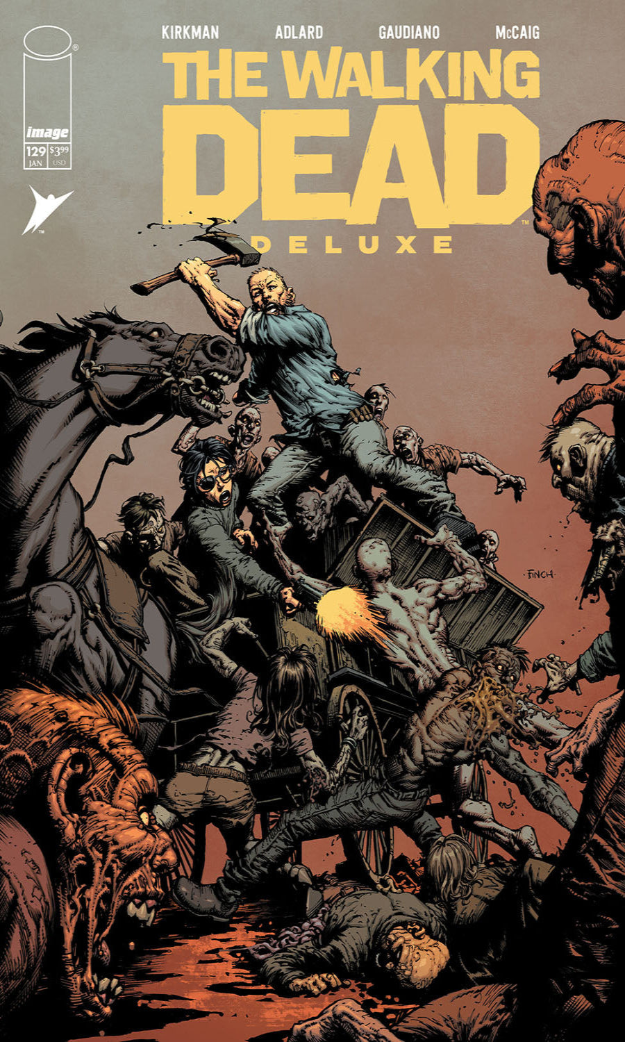 Walking Dead Deluxe #129 image 0