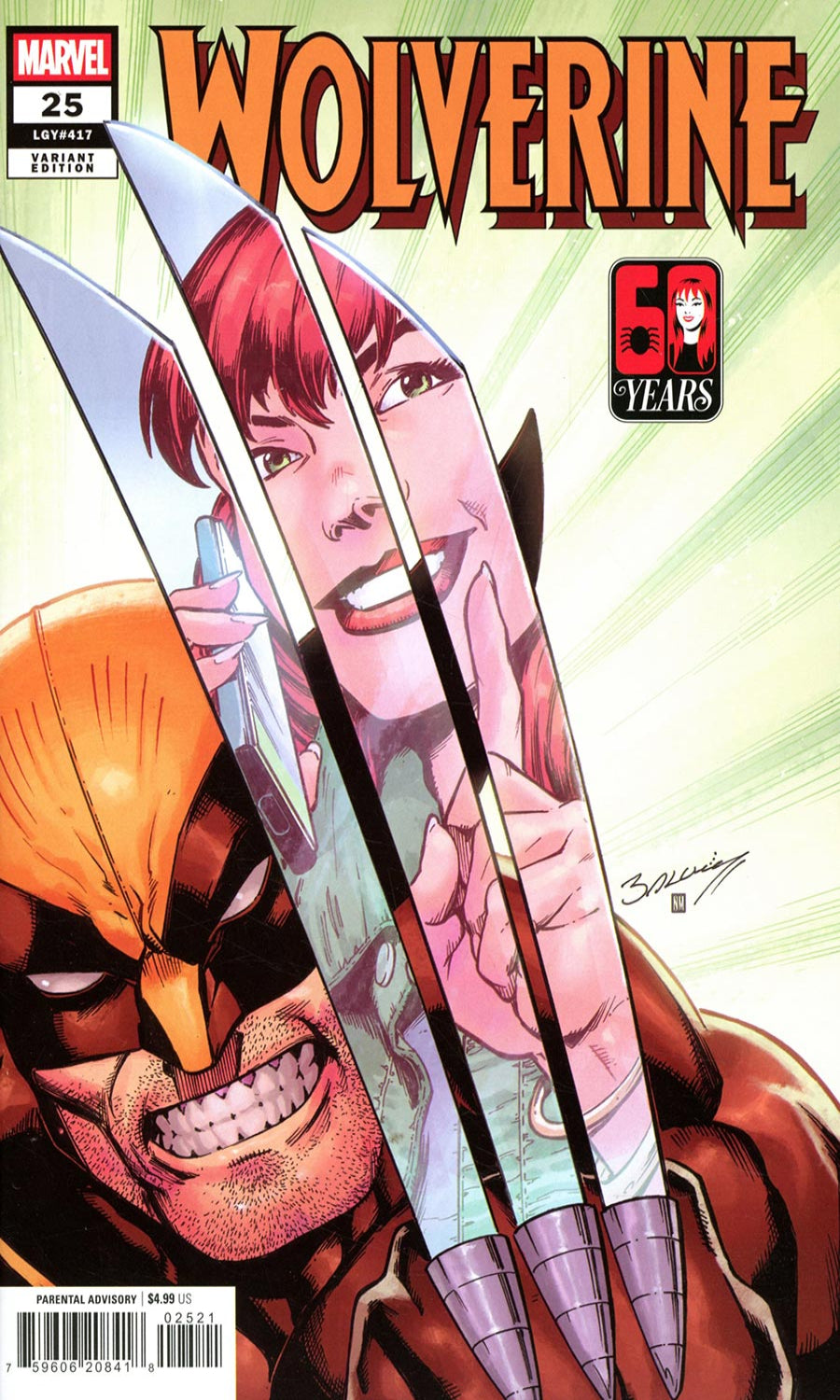 Wolverine #25B (Mary Jane Watson Variant)