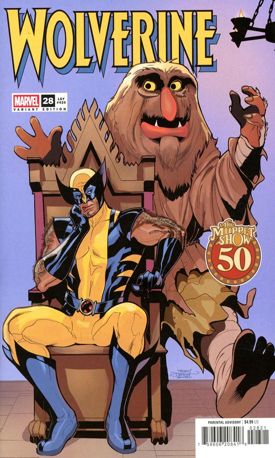Wolverine #28B (Muppets Variant)