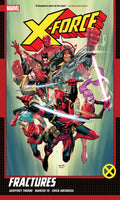 Comic book cover featuring X-Force characters with the Marvel logo.