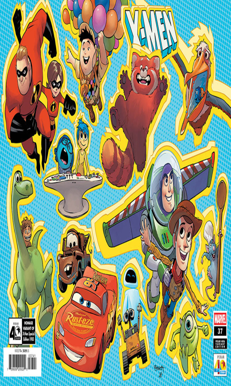 X-Men #37C (Pixar 40th Variant)