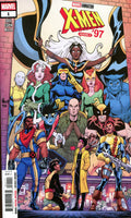 Comic book cover featuring X-Men characters with Marvel logo