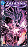 Comic book cover featuring a character with a mystical energy effect, titled 'Zatanna'.