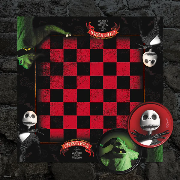 Checkers: Disney Tim Burton The Nightmare Before Christmas image 4