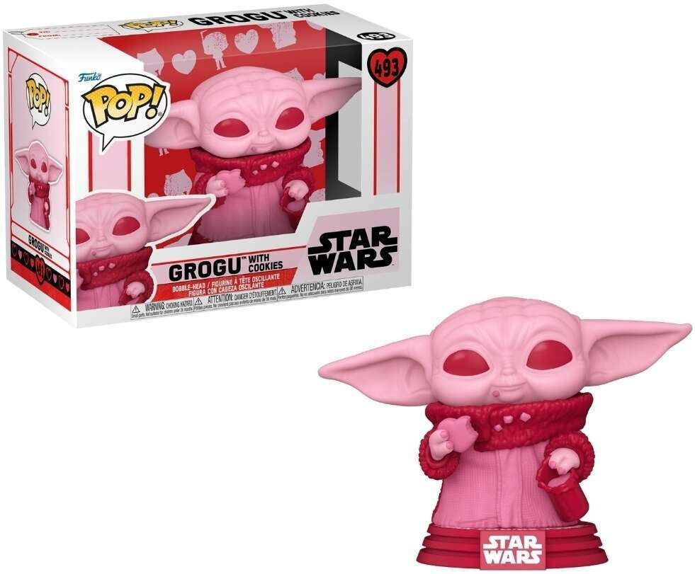 Star Wars - Grogu with Cookies #493 (Valentine Variant) image 0