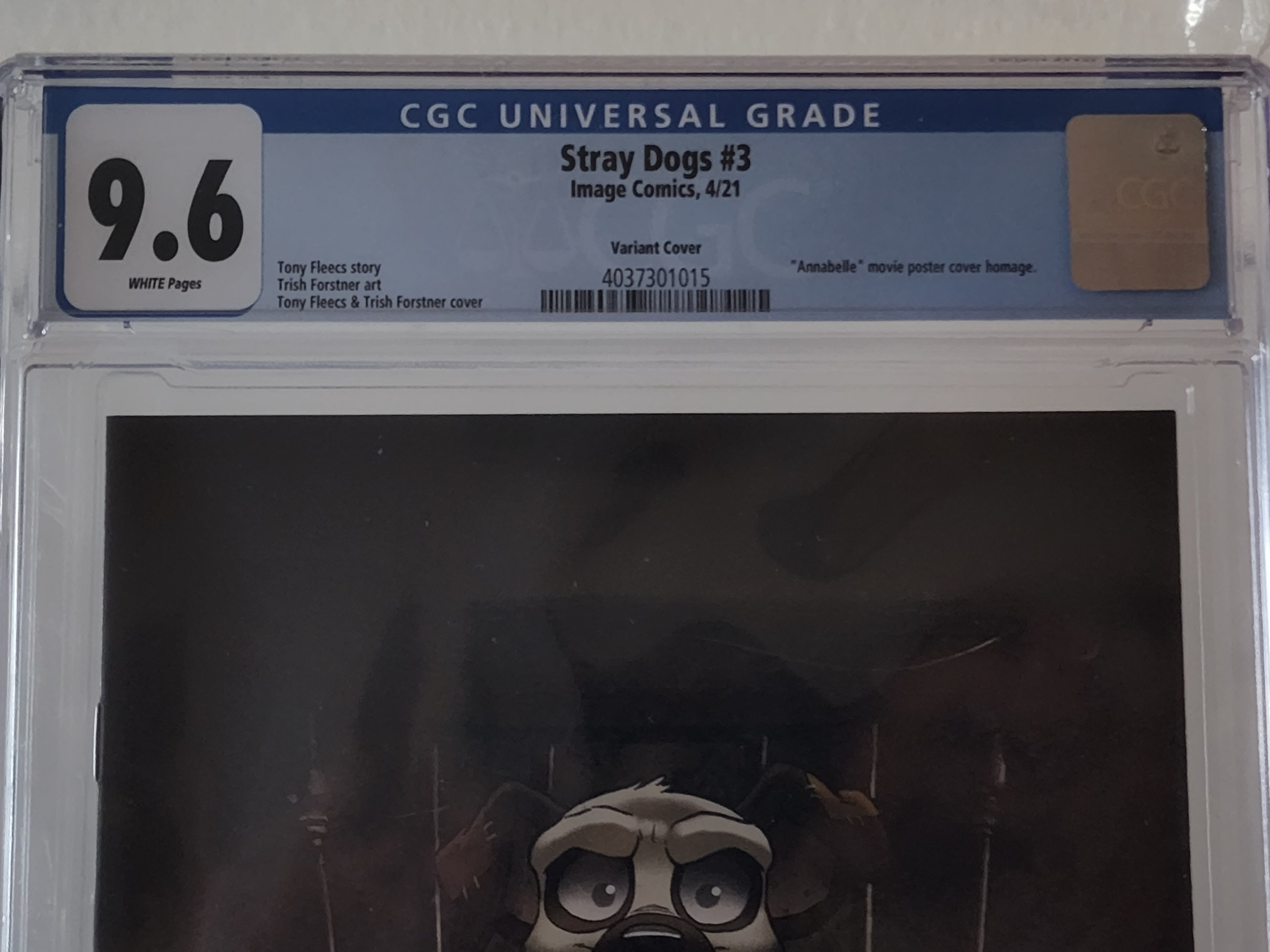 Stray Dogs #3 (Horror Variant) [CGC 9.6] image 1